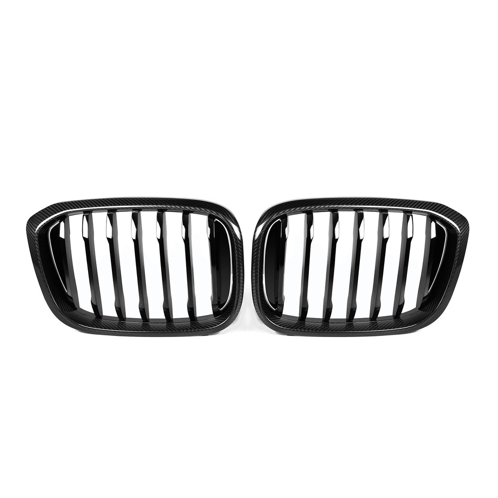 MHC+ BMW G01 Pre-LCI X3 Single Slat Pre Preg Carbon Fibre Front Grille