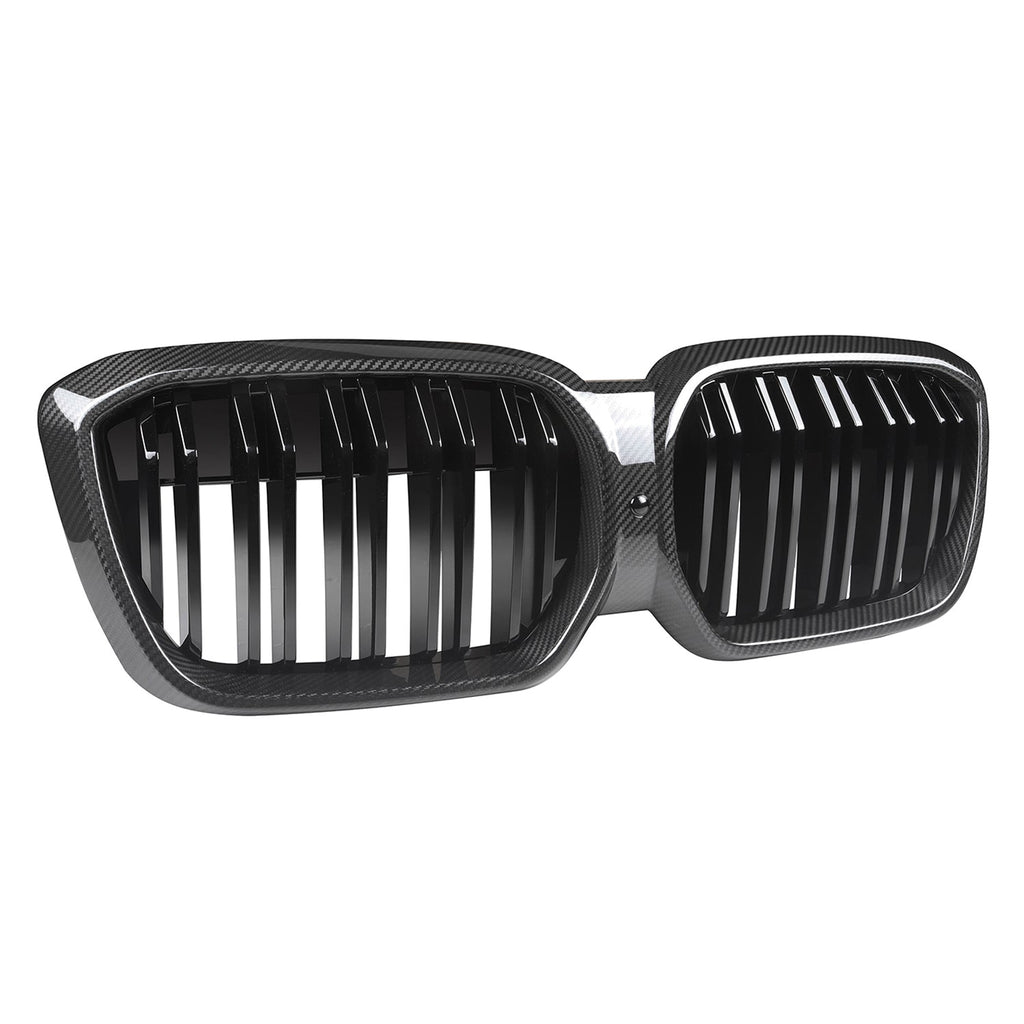 MHC+ BMW G08 BEV iX3 Dual Slats Pre Preg Carbon Fibre Front Grille