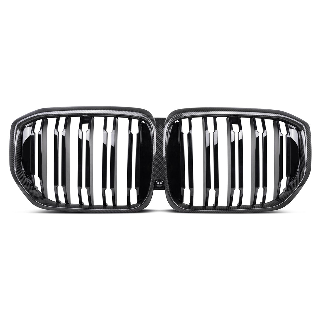 MHC+ BMW G05 LCI X5 Dual Slat Pre Preg Carbon Fibre Front Grille