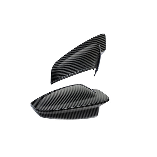 MHC+ Audi 8Y RS3 LHD Pre Preg Carbon Fibre Aggressive Style Mirror Caps (Without Lane Assist)