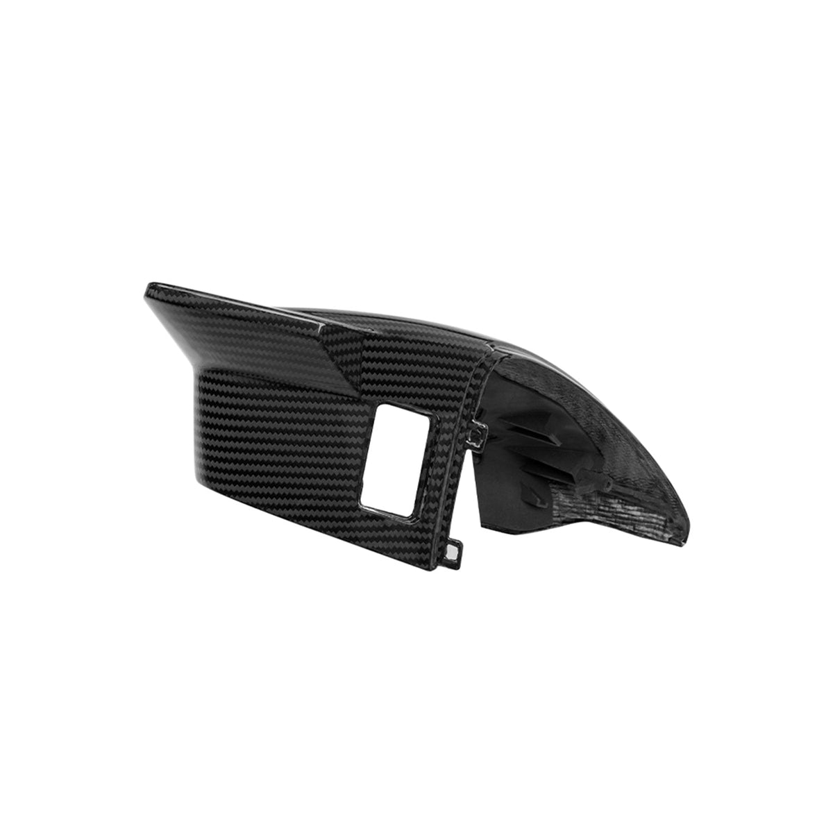 MHC+ Audi 8Y RS3 LHD Pre Preg Carbon Fibre Aggressive Style Mirror Caps (Without Lane Assist)