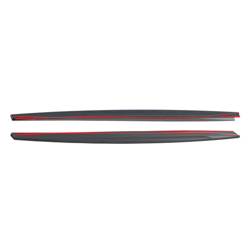MHC+ BMW F80 M3 & F82/F83 M4 GTX Side Skirts In Pre Preg Carbon Fibre