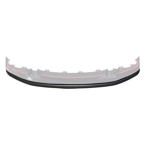 MHC+ BMW F87 M2 & M2 Competition GTX Adjustable Front Aero Add On In Pre Preg Carbon Fibre