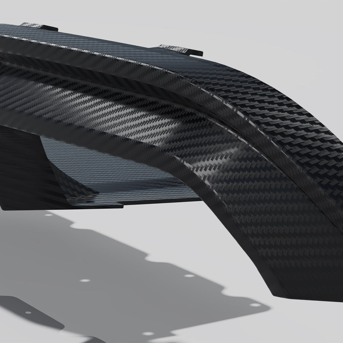 MHC+ BMW F87 M2 & M2 Competition GTX Rear Diffuser In Pre Preg Carbon Fibre
