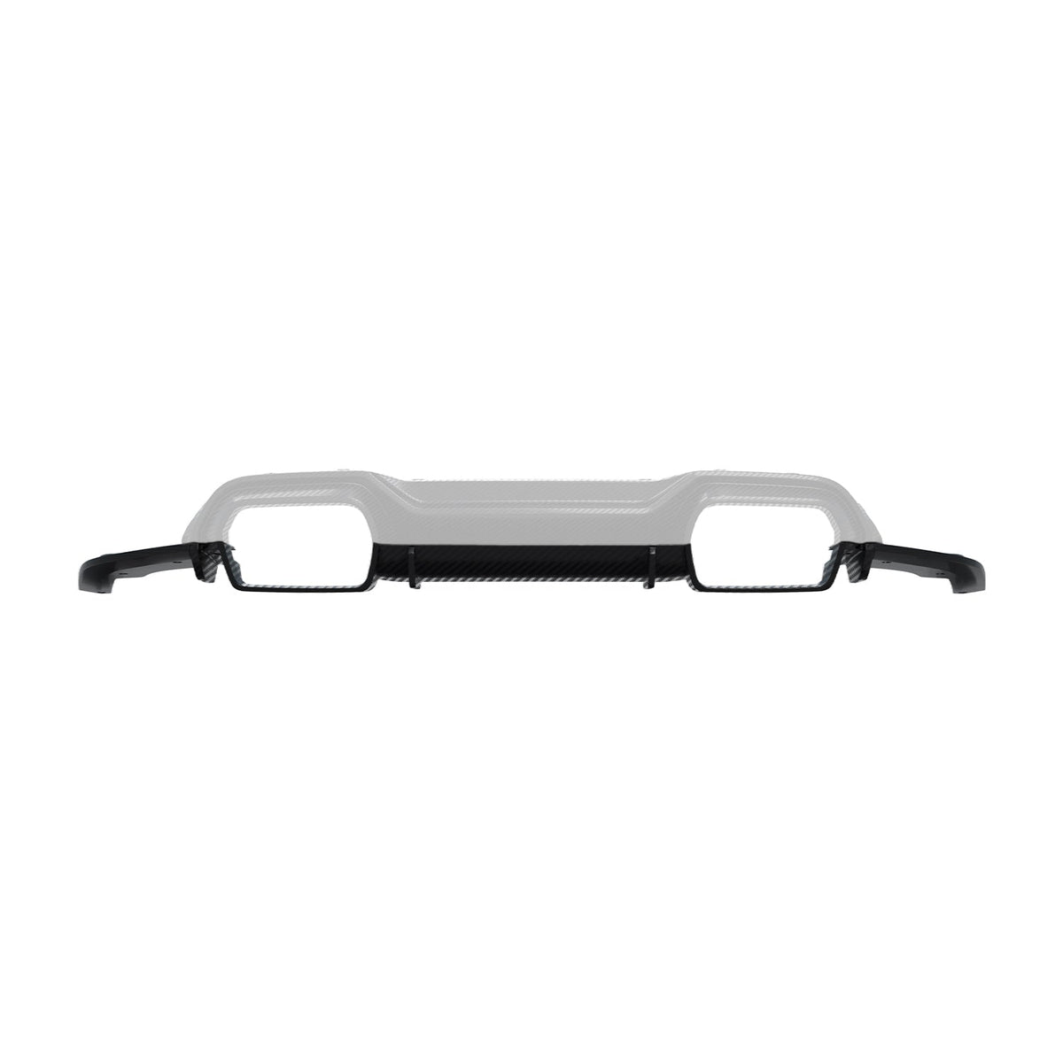 MHC+ BMW F87 M2 & M2 Competition GTX Ultra Aggressive Undertray Add On In Pre Preg Carbon Fibre