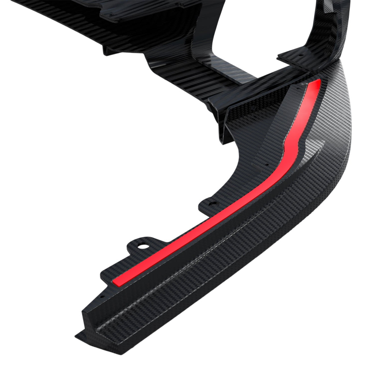 MHC+ BMW F87 M2 & M2 Competition GTX Ultra Aggressive Undertray Add On In Pre Preg Carbon Fibre