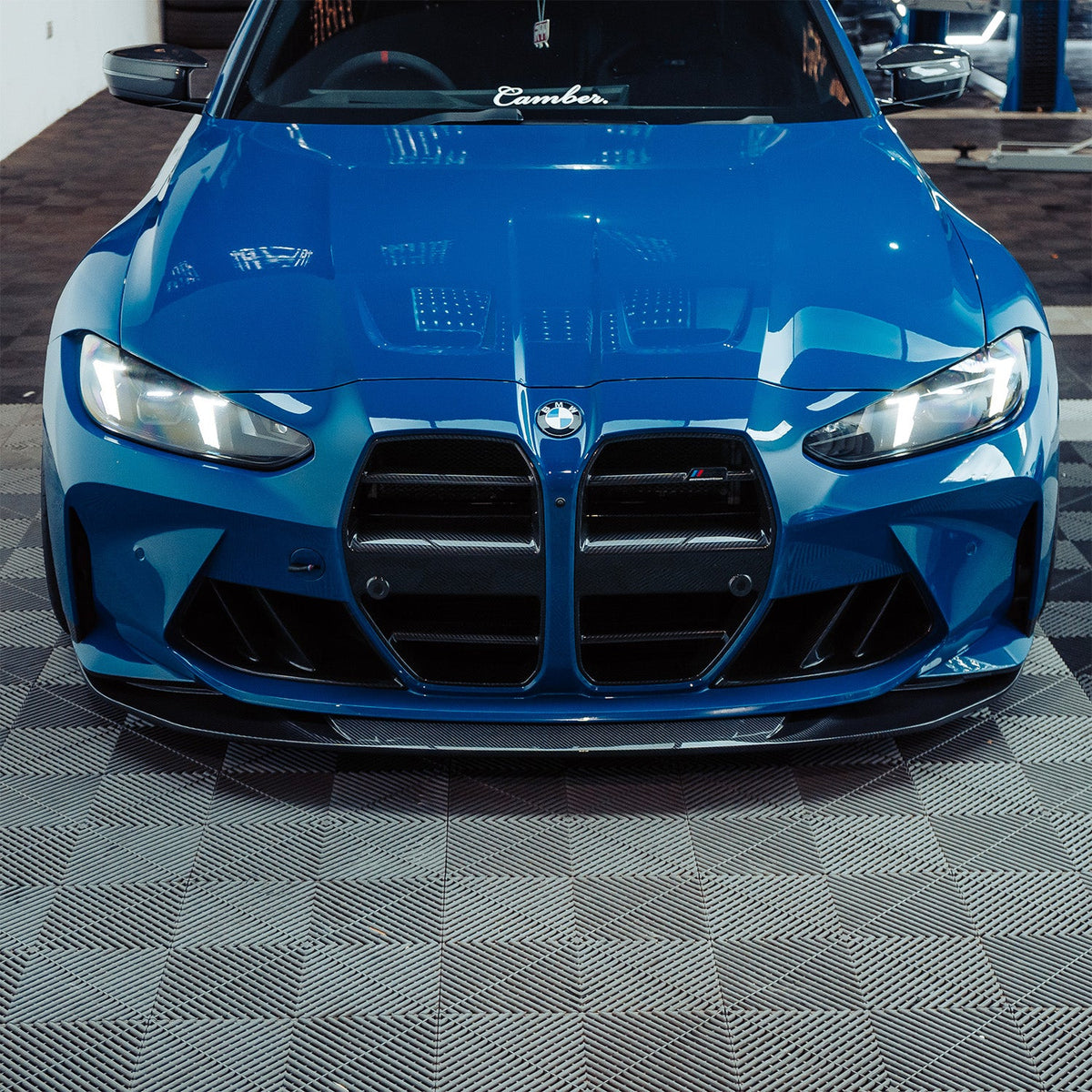 MHC+ BMW G80/G81 M3 & G82/G83 M4 SP1 Pre Preg Carbon Fibre Front Splitter