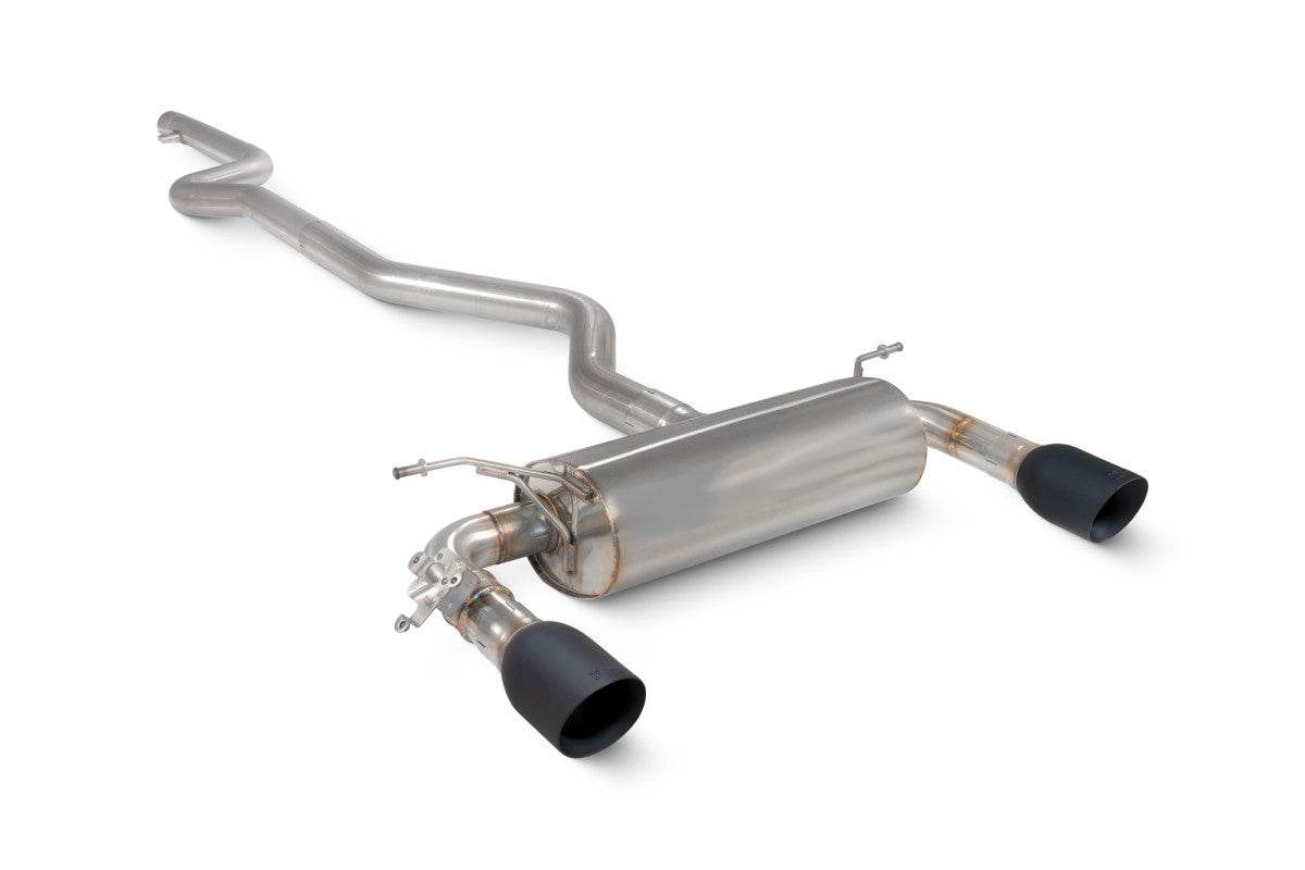 Scorpion Non-GPF Cat-Back Exhaust — BMW 340i & 440i — Black