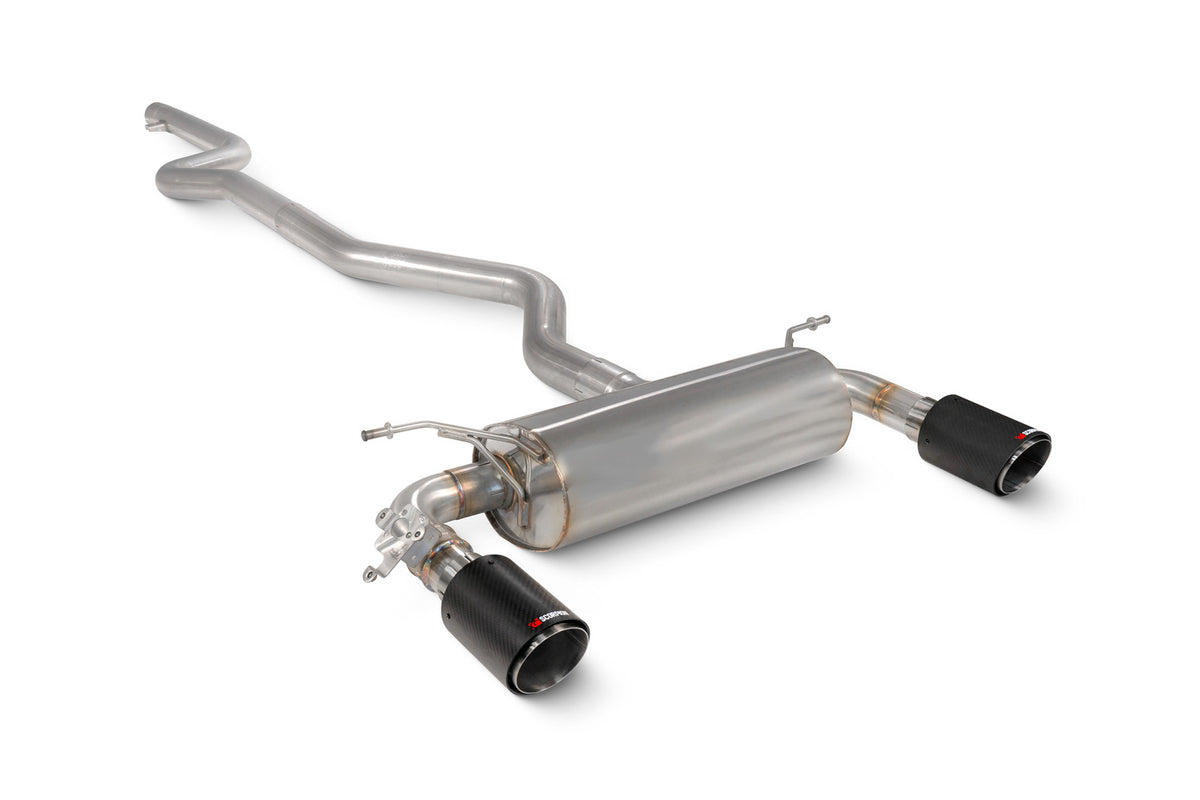 Scorpion Non-GPF Cat-Back Exhaust — BMW 340i & 440i — Carbon
