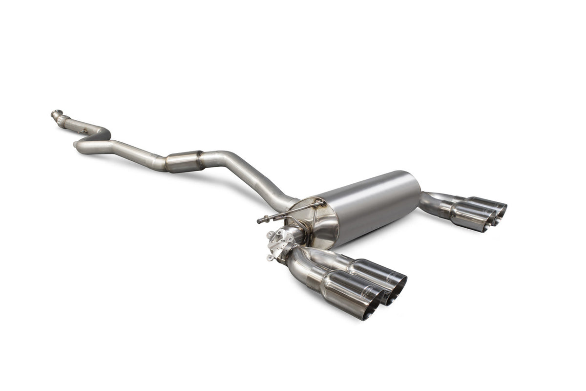 Scorpion Valved Cat-Back Exhaust — BMW F87 M2 N55