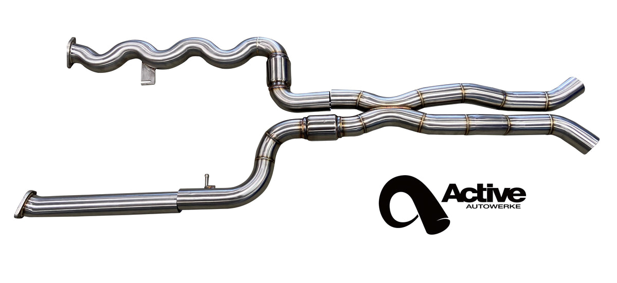 Active Autowerke Gen 2 Equal-Length Midpipe — BMW G87 M2