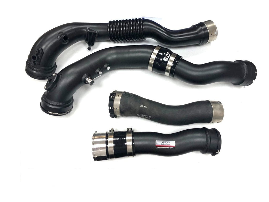Factory M2 N55 charge and boost pipes compared with FTP replacements