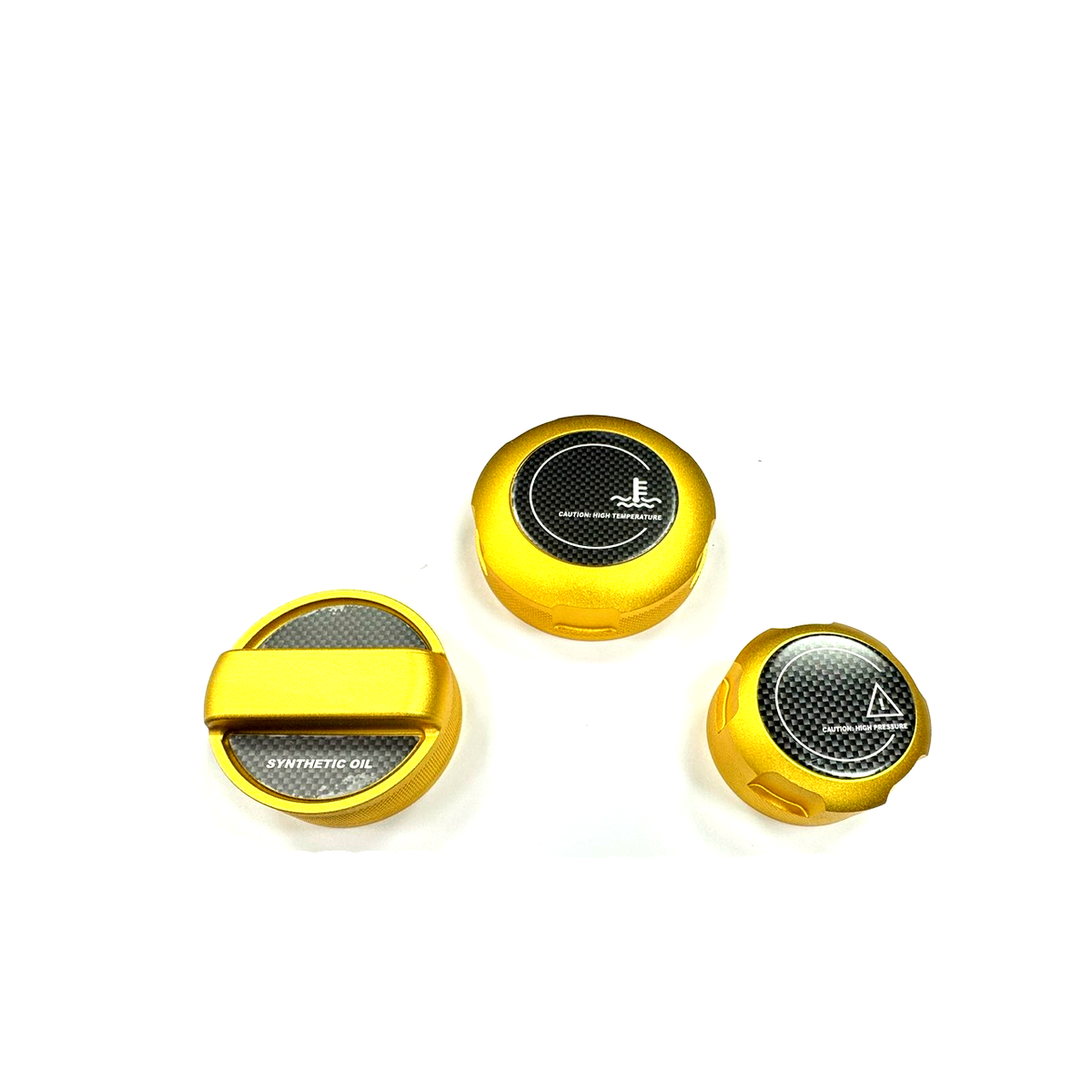 FTP MaxCap Cover Set — BMW S58 — Gold — supplier product photograph
