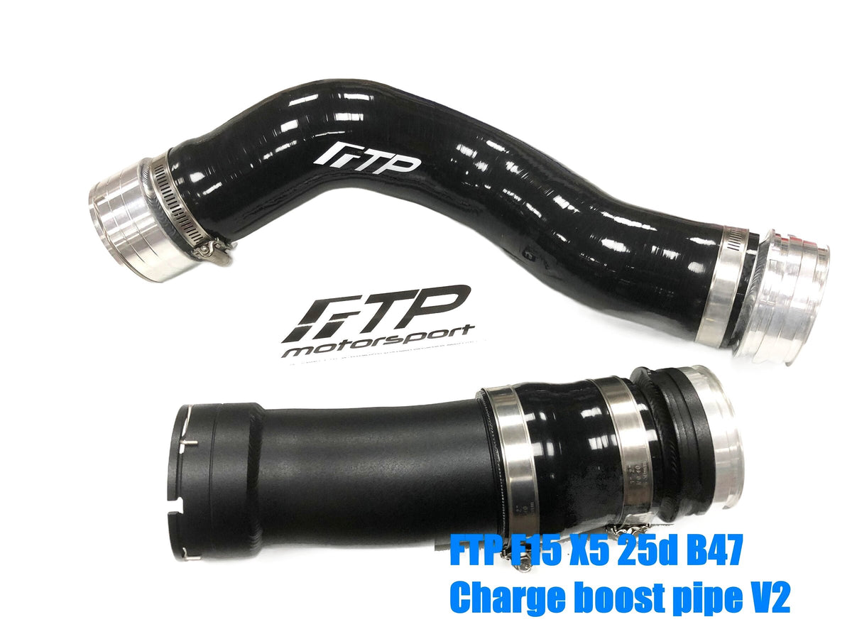 FTP B47 X5 charge and boost pipes assembled