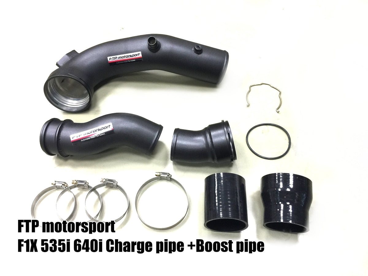 FTP Charge & Boost Pipe Kit — BMW N55 535i/640i/740i — supplier product photograph