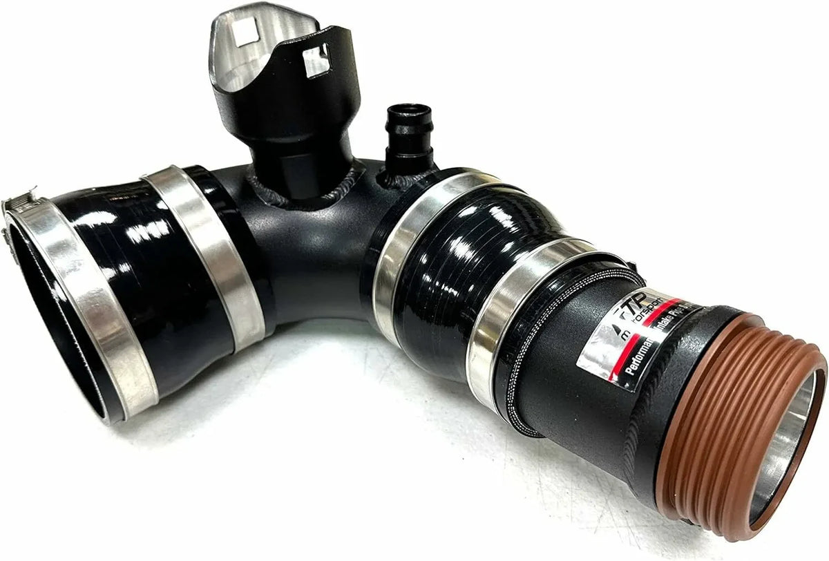 FTP N20 turbo inlet V3 assembled with its silicone connections