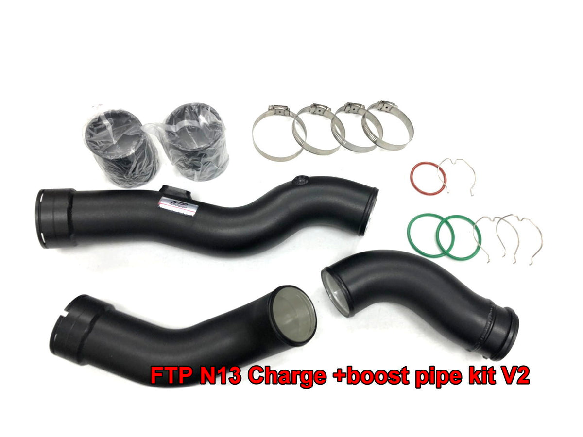 FTP Charge & Boost Pipe Kit — BMW N13 — actual supplied parts