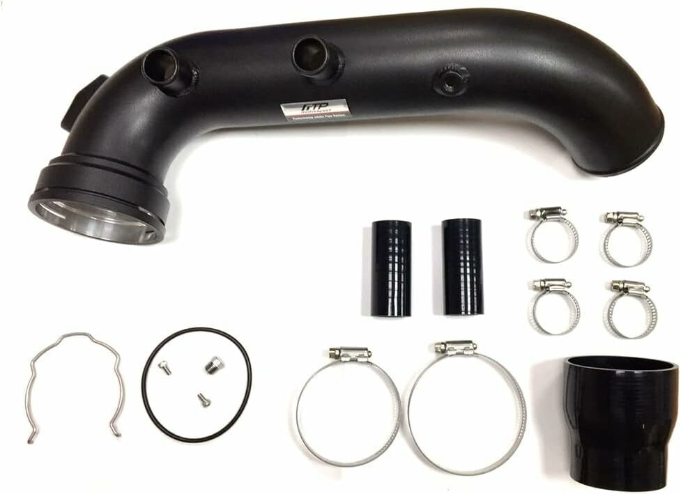 FTP N54 charge pipe with supplied couplers and hardware