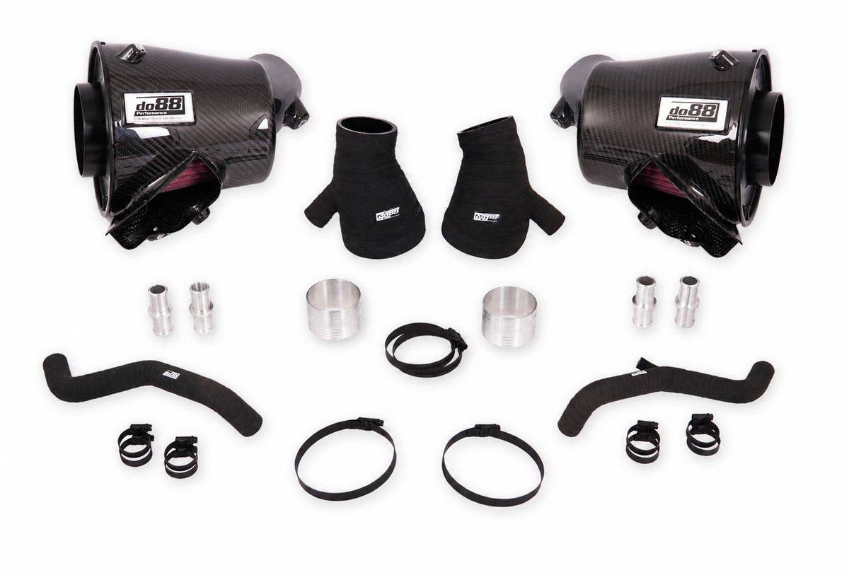 do88 Porsche 911 Turbo (992) Induction system, with optional 66mm hoses