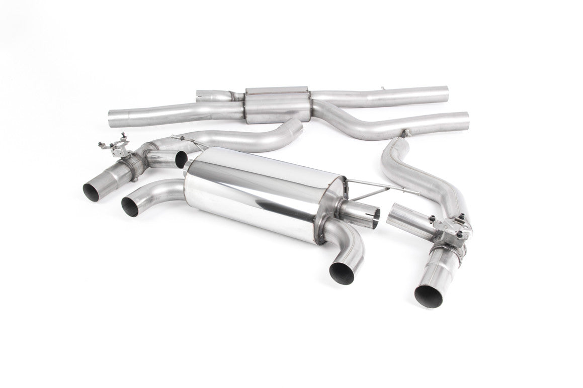 Milltek OPF-Back Exhaust — BMW F87 M2 Competition — Carbon JET90