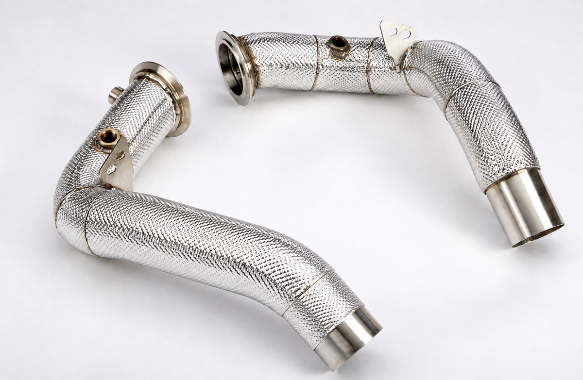 VRSF S63 Racing Heat-Shield Downpipes – BMW F10 M5 — representative image