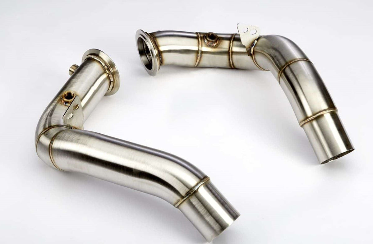 VRSF F10 M5 S63 racing downpipes