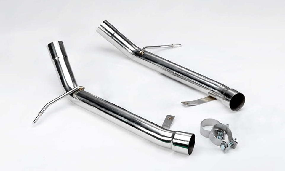 VRSF Stainless-Steel Muffler Delete – BMW E9x 335i N54/N55