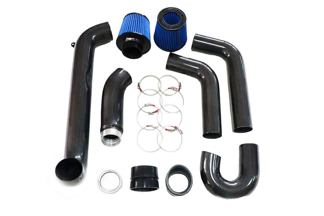 Carbon SLN BMW G87 M2 G80 M3 G82 G83 M4 S58 2021+ Front Intake Blue Filters
