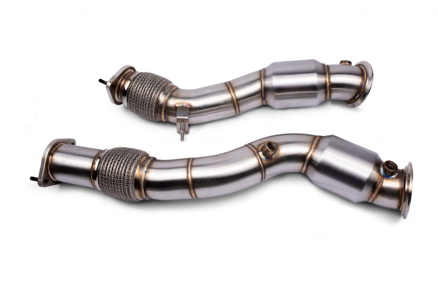 VRSF Sports Cat Downpipes for 2019 – 2022 BMW X3M & X4M S58 F97 F98 PRE-LCI